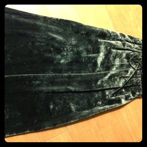 Crushed Velvet Skirt by J. Jill size Petite Small